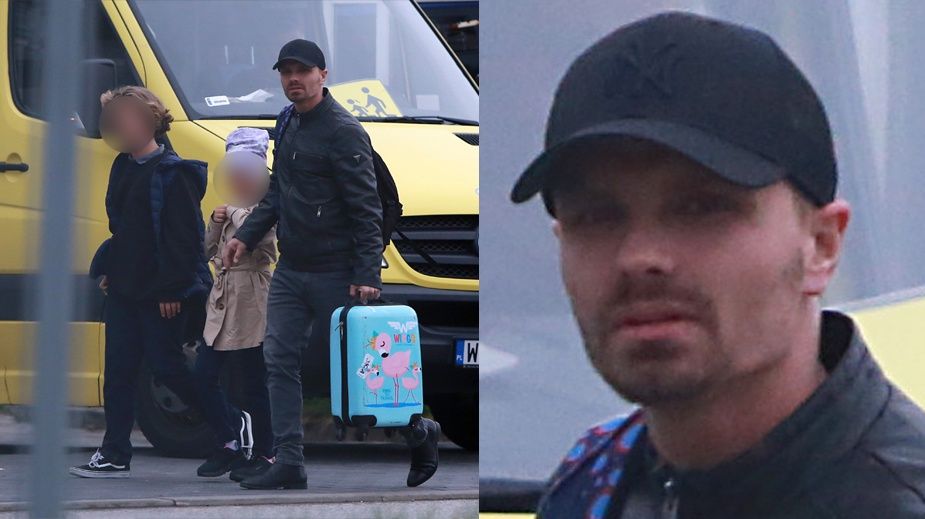 Marcin Hakiel spędza czas z dziećmi 
