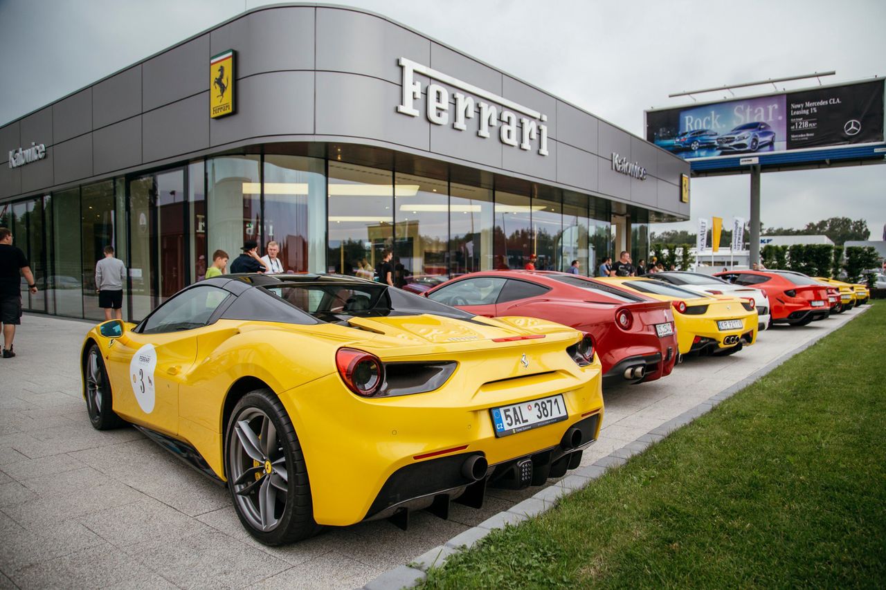 Polski salon Ferrari w Katowicach najlepszy na świecie