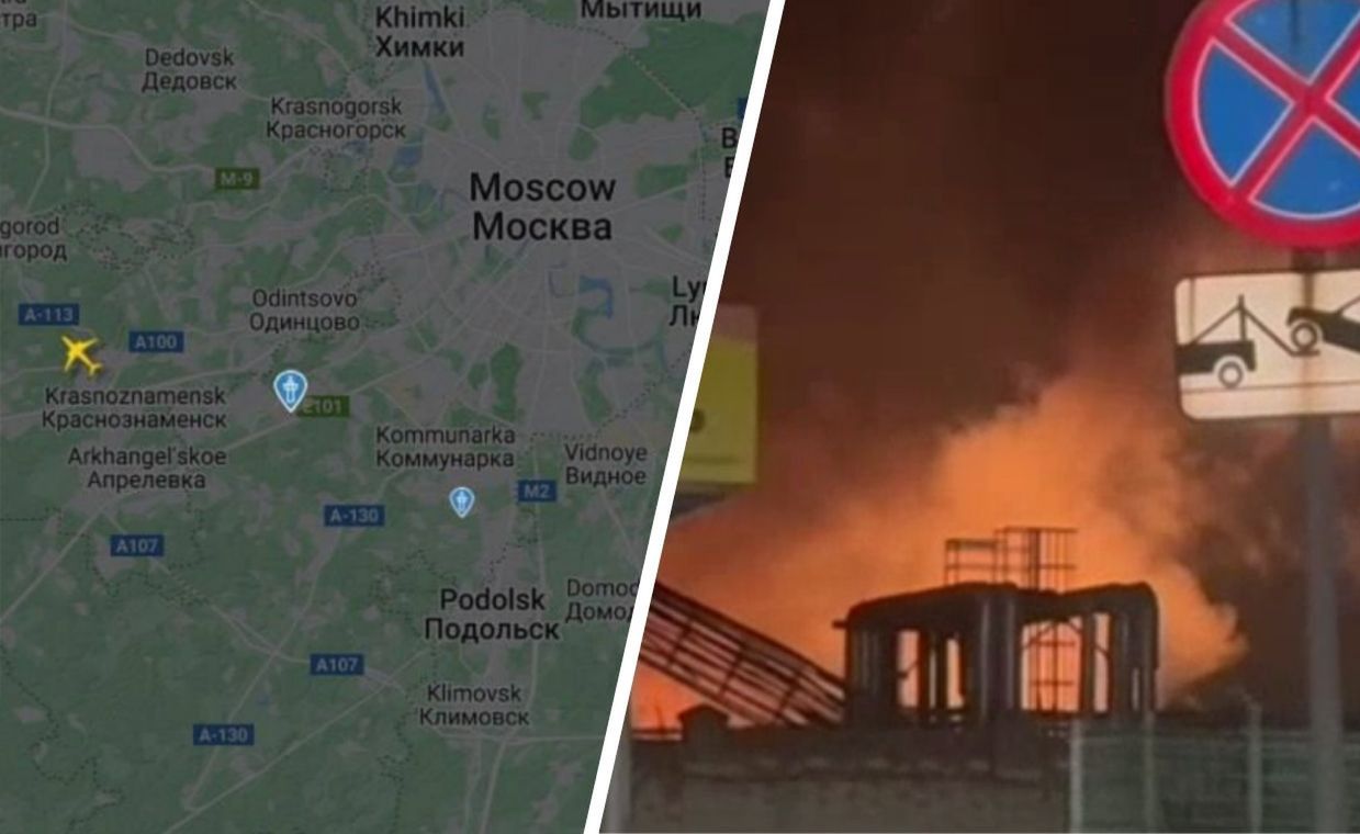 Atak dronów na Moskwę. Eksplozje w Riazaniu, Briańsku i Engelsie