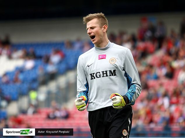 Marek Kozioł tego dnia wyczyniał w bramce cuda