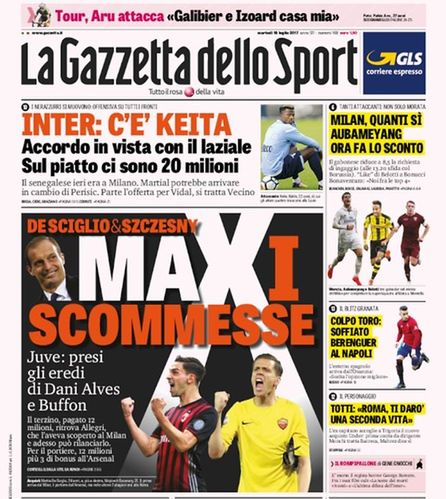 Fot. "La Gazzetta dello Sport"