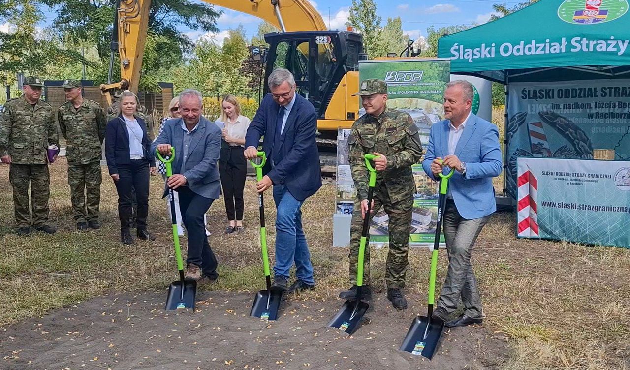 Sosnowiec: Rusza budowa nowej placówki Straży Granicznej