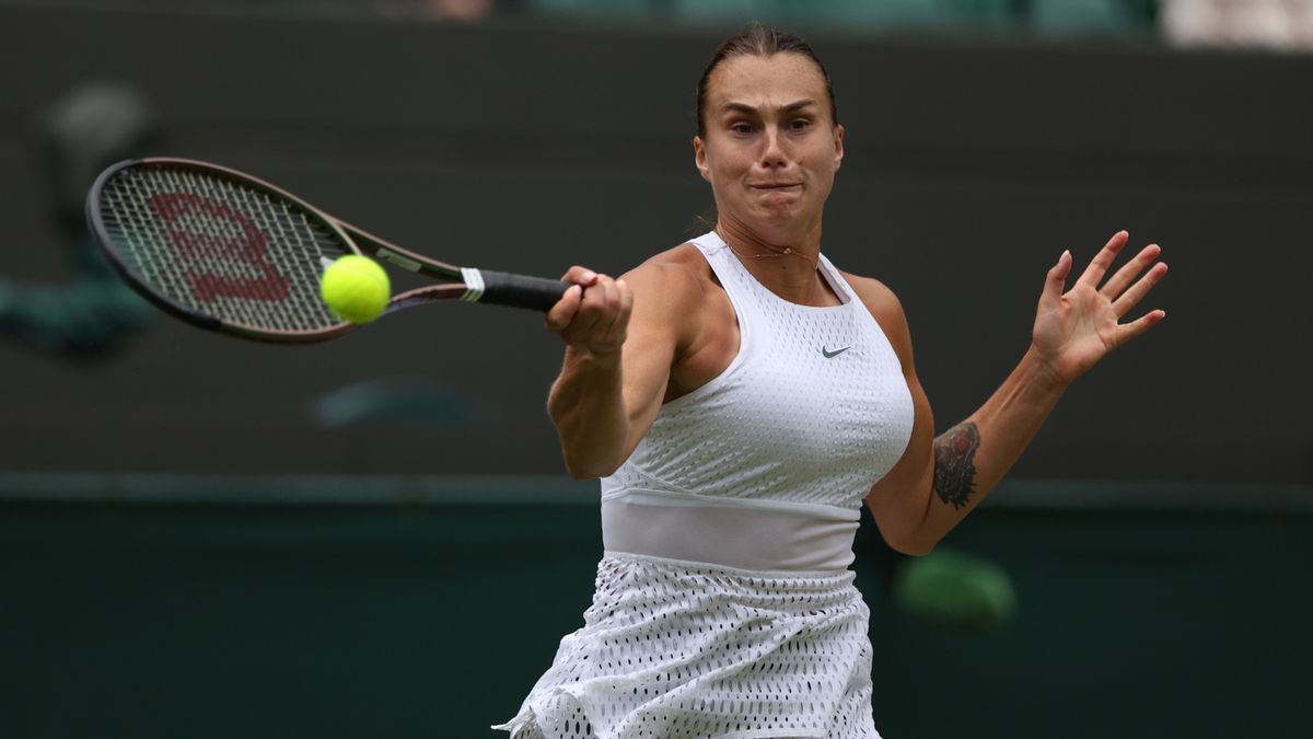 PAP/EPA / NEIL HALL / Na zdjęciu: Aryna Sabalenka