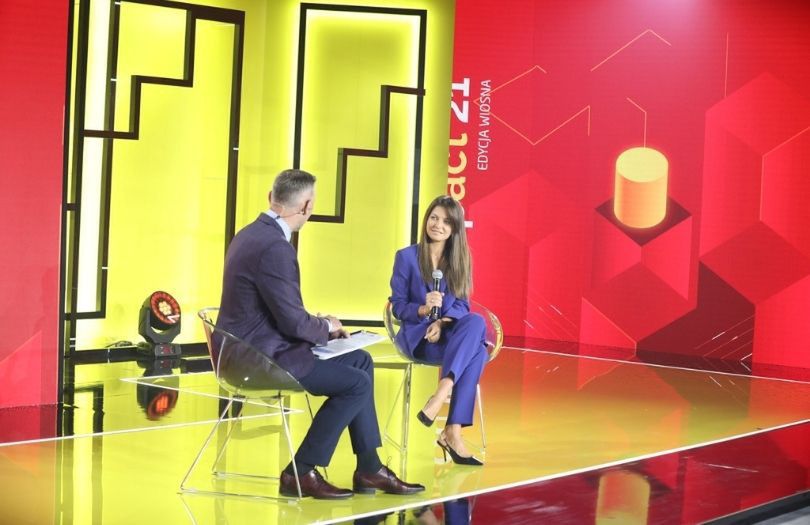 Anna Lewandowska dzieli się przemyśleniami na konferencji