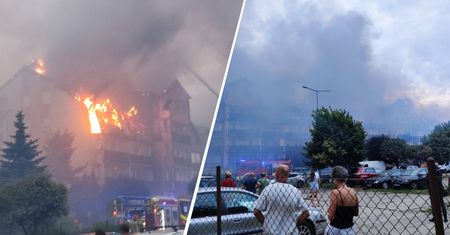 "Akcja ekstremalnie trudna". Ekspert o gaszeniu łączonego kompleksu