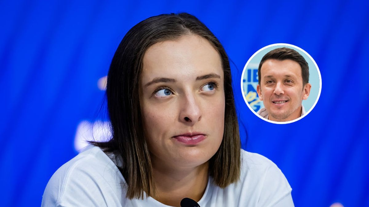   / Robert Prange/Getty Images i WP SportoweFakty/Tomasz Fijałkowski / Na zdjęciu: Iga Świątek i Dawid Celt (w kółeczku)