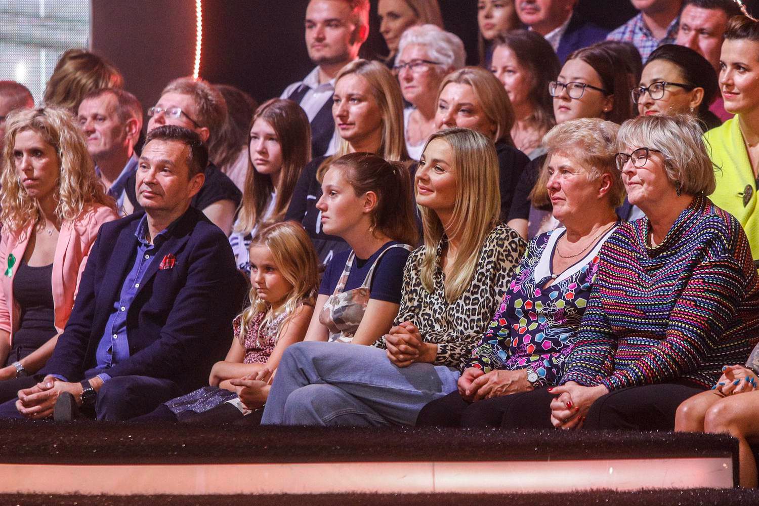 Małgorzata Socha wśród publiczności Tańca z gwiazdami