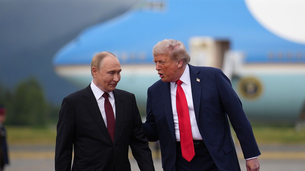 Władimir Putin i Donald Trump spotkali się na Alasce.