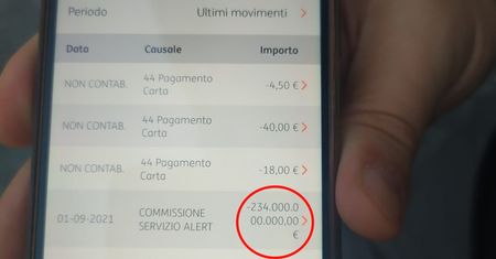 Dostał alert z banku. Debet na 269 mld euro. "Prawie umarłem"