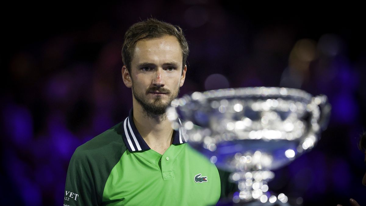 Danił Miedwiediew po finale Australian Open 2024