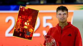 Pokonał Djokovicia, a potem... poszedł na koncert! Tak 19-latek świętował