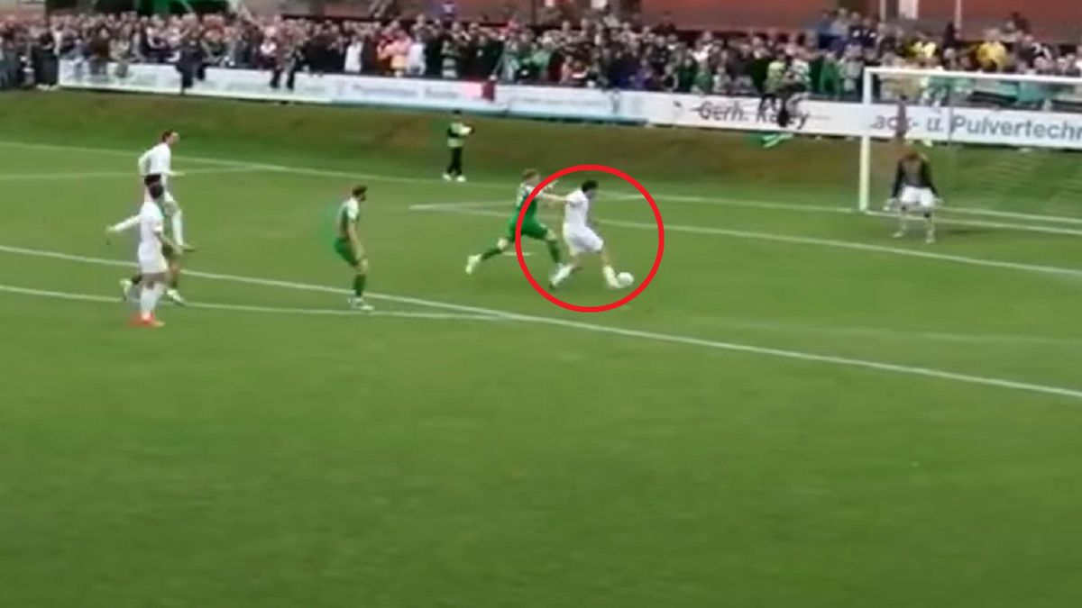 YouTube / Werder Bremen / Na zdjęciu: gol Kownackiego