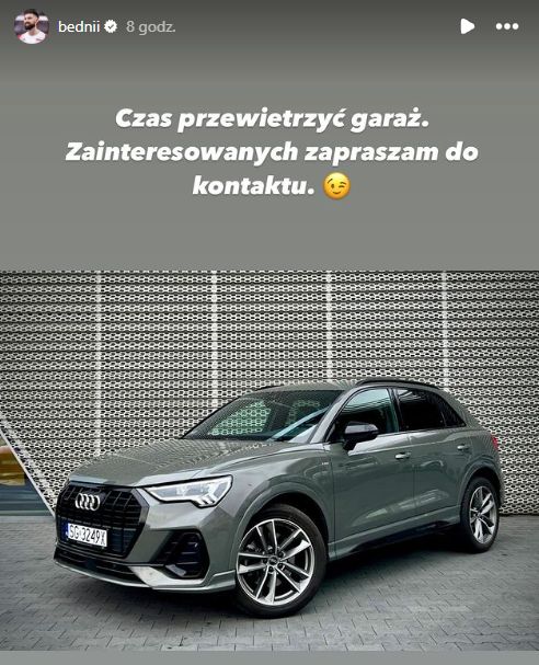 Na zdjęciu: wpis Bartosza Bednorza