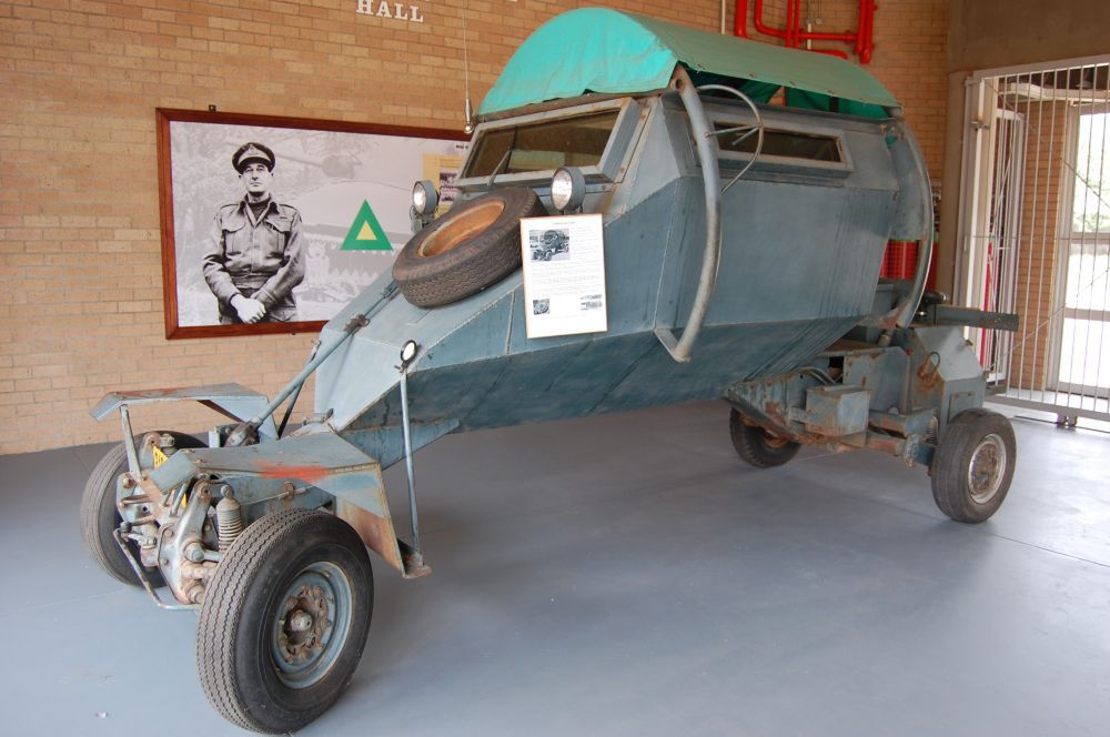 Leopard mine protected vehicle