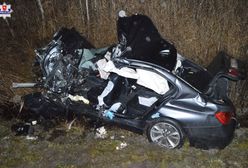 Kierowca bmw nie żyje. Nie miał szans