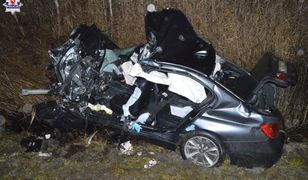 Kierowca bmw nie żyje. Nie miał szans