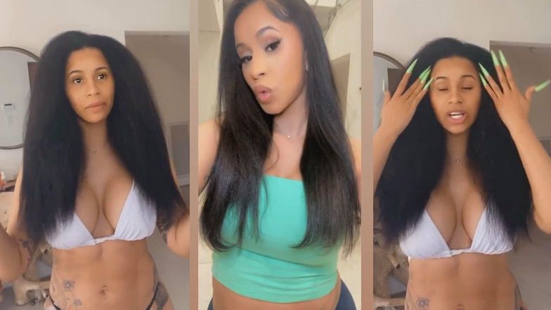 Cardi B pokazuje swoje "prawdziwe" włosy