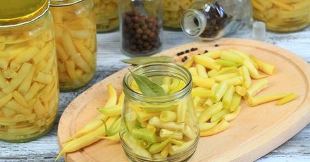 Fasolka szparagowa w puszce bez dodatku soli (produkt i płyn)