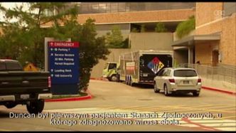 Pozytywny wynik testu na obecność wirusa eboli u pracownika szpitala w Teksasie