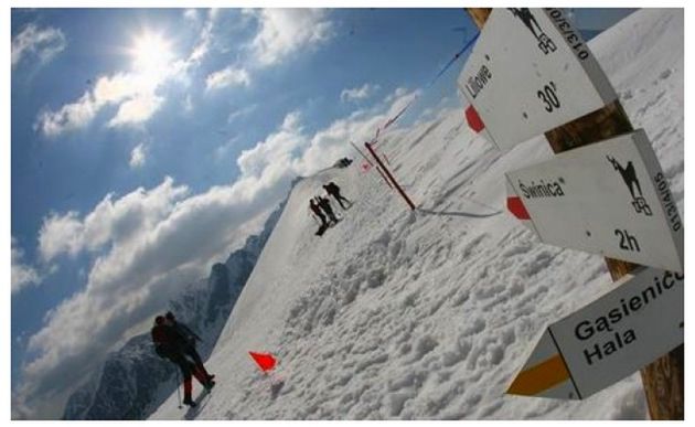 Tatry - zainstalowano lawinowe punkty kontrolne