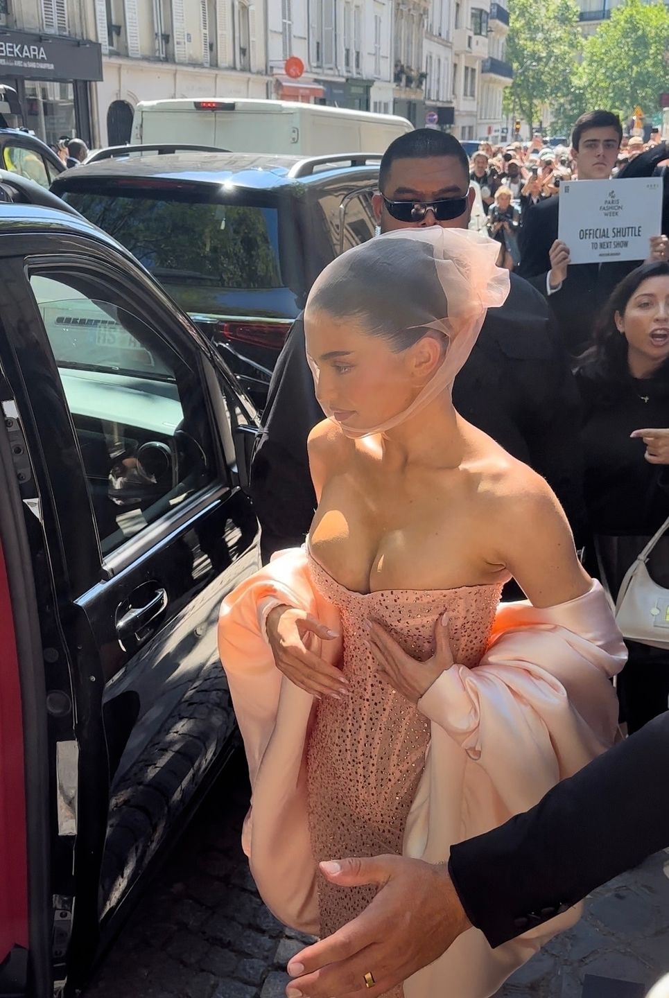 Kylie Jenner na Paris Fashion Week