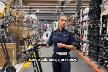 Hulajnoga elektryczna na komunię? Apel policji: dopiero od 13. roku życia