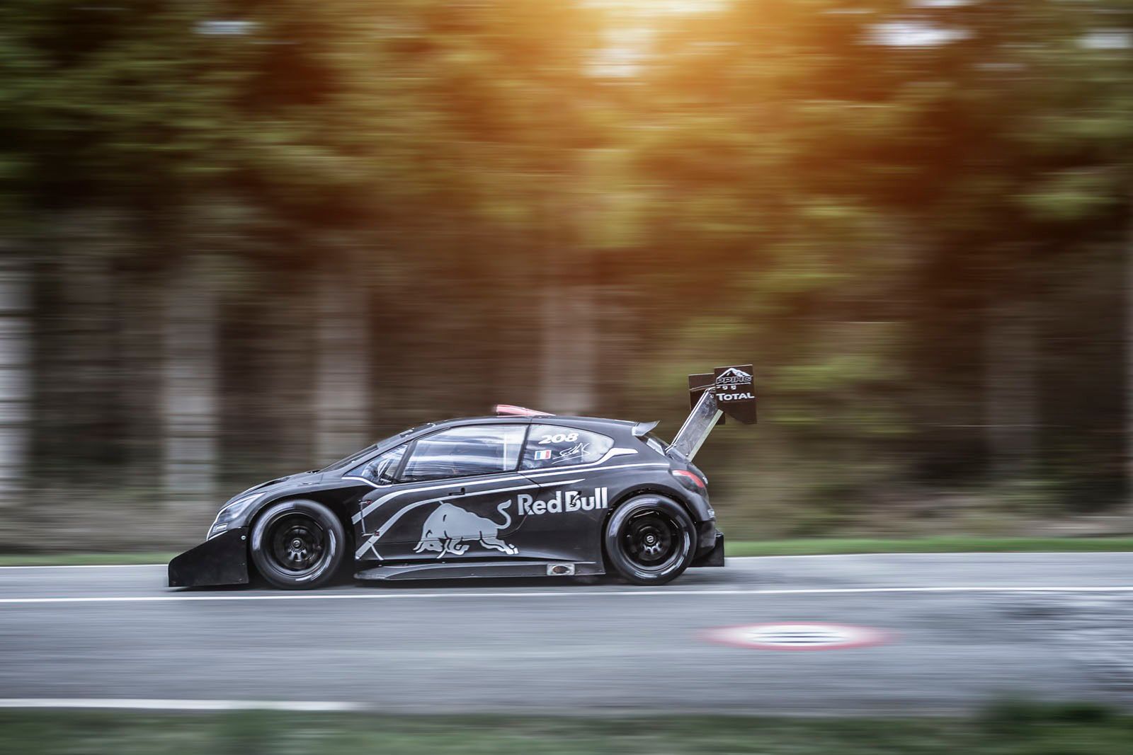 Sebastien Loeb performs during a run  in the first test track at the Peugeot test center in La FertÄÂÃÂ©-Vidame, France,  on April 18th, 2013 // Flavien Duhamel/Red Bull Content Pool // P-20130422-00367 // Usage for editorial use only // Please go to www.redbullcontentpool.com for further information. //