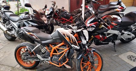 13 motocykli skradzionych z Wielkiej Brytanii