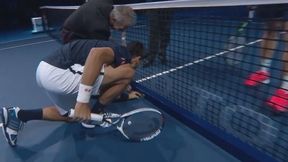 Djoković vs Raonic. Sędzia rzuca monetą i...