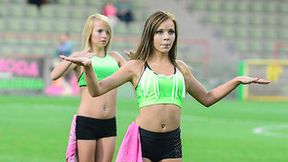 Cheerleaders Bełchatów na meczu PGE GKS - Piast Gliwice