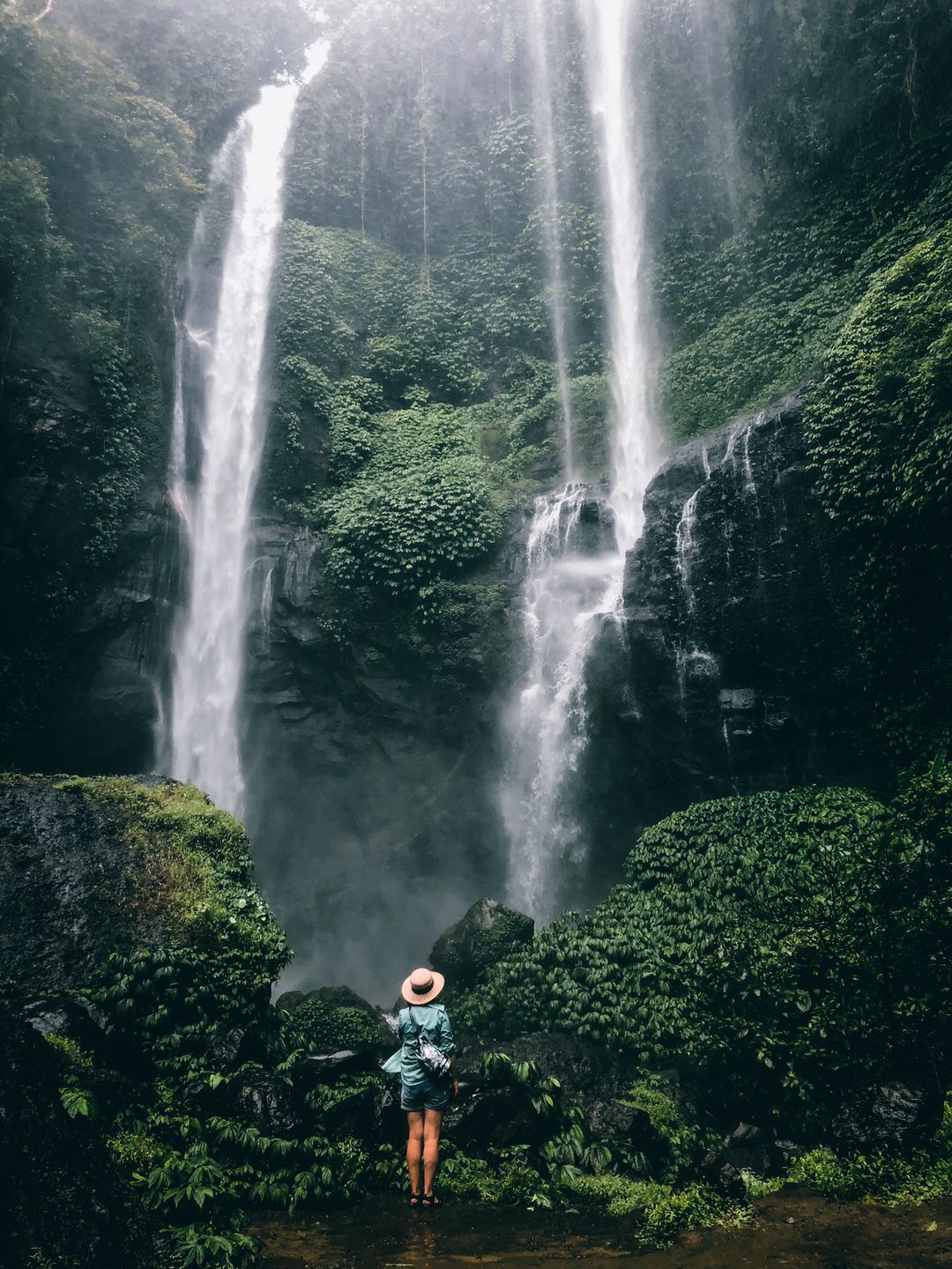 Wodospady na Bali