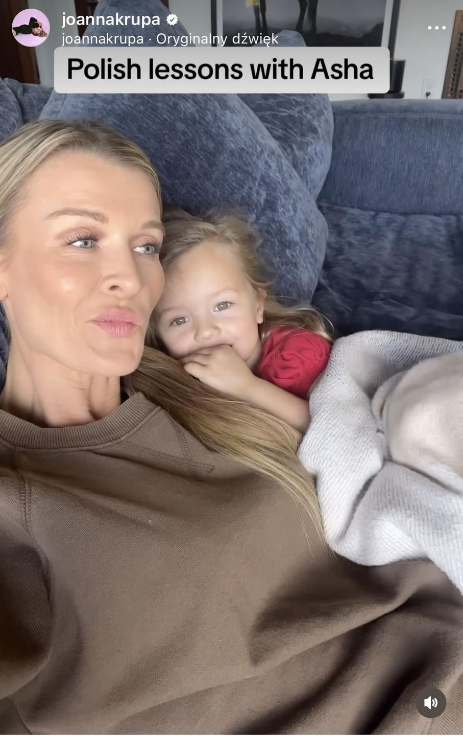 Joanna Krupa naucza 4-letnią córkę polskiego