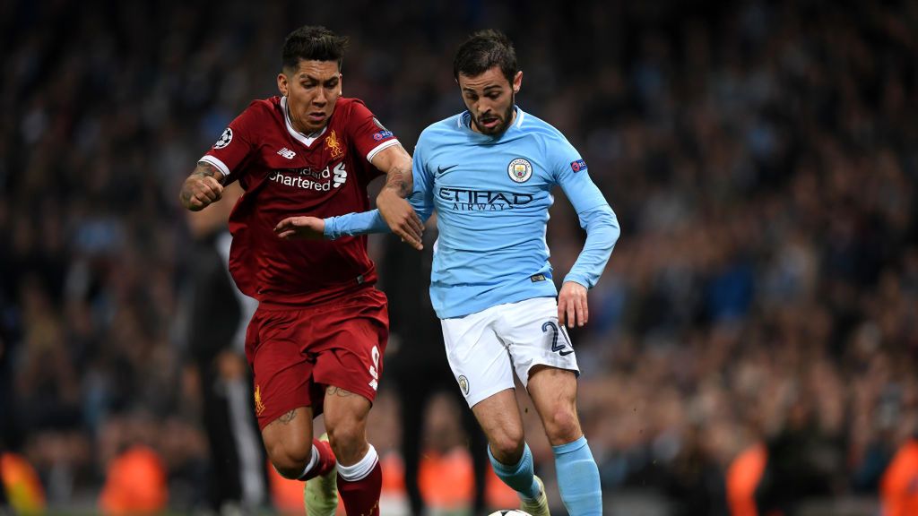 Getty Images / Shaun Botterill / Na zdjęciu: Roberto Firmino i Bernardo Silva