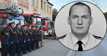 Zemdlał i już się nie obudził. Strażak zostawił żonę i córeczkę