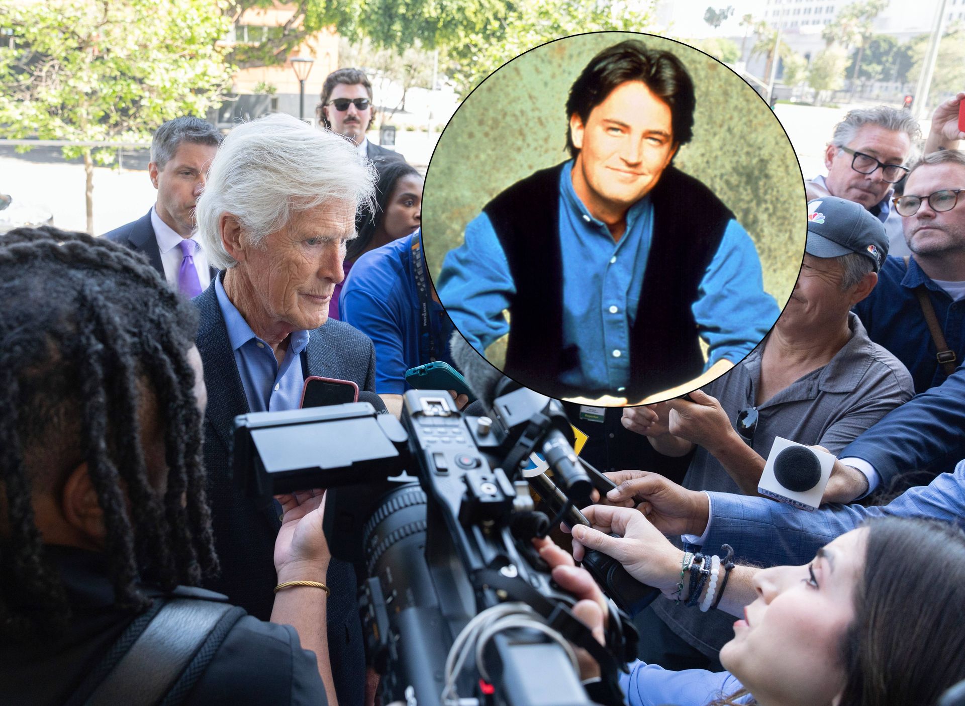 "Nie nienawidzę cię". Piękny gest ojczyma Matthew Perry'ego