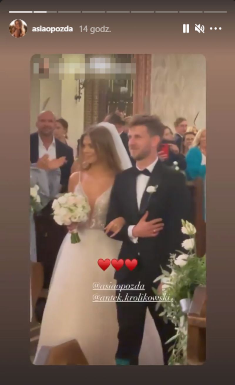 Ślub Joanny Opozdy i Antka Królikowskiego okiem znajomych. Jak wyglądała uroczystość? 