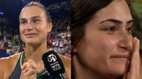 Wzruszona Aryna Sabalenka. "Wiem, że wygrasz tę walkę"