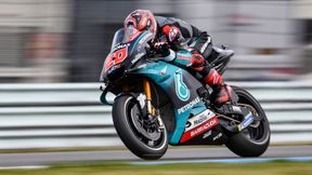 MotoGP: drugi trening w Brnie dla Fabio Quartararo. Eksplozja silnika Valentino Rossiego