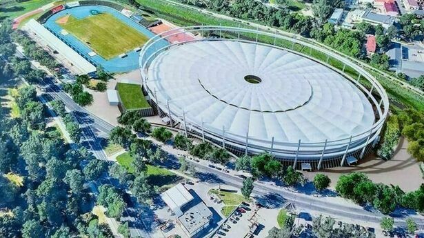 Projekt nowego stadionu w Lublinie (fot. UM Lublin)