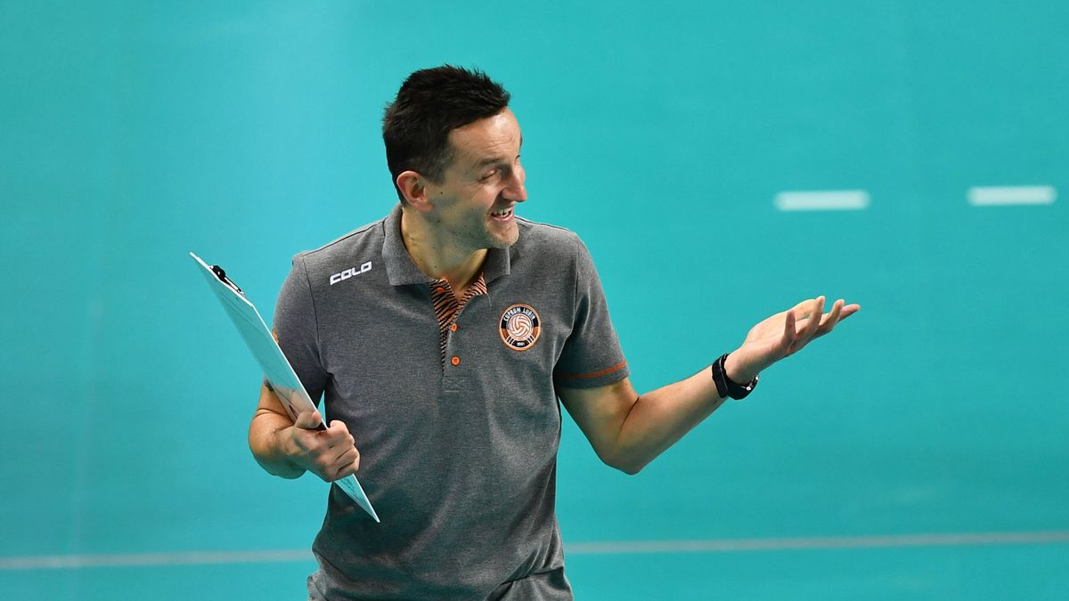 trener Paweł Rusek