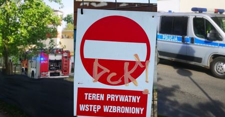 Groza na osiedlu w Warszawie. Młodzież z "budynku widmo" terroryzuje dzieci
