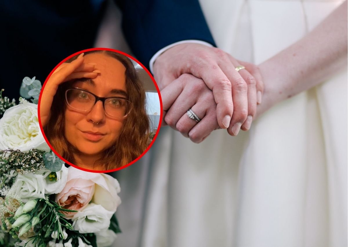 TikTokerka po rozwodzie pokazała zdjęcia ze ślubu 