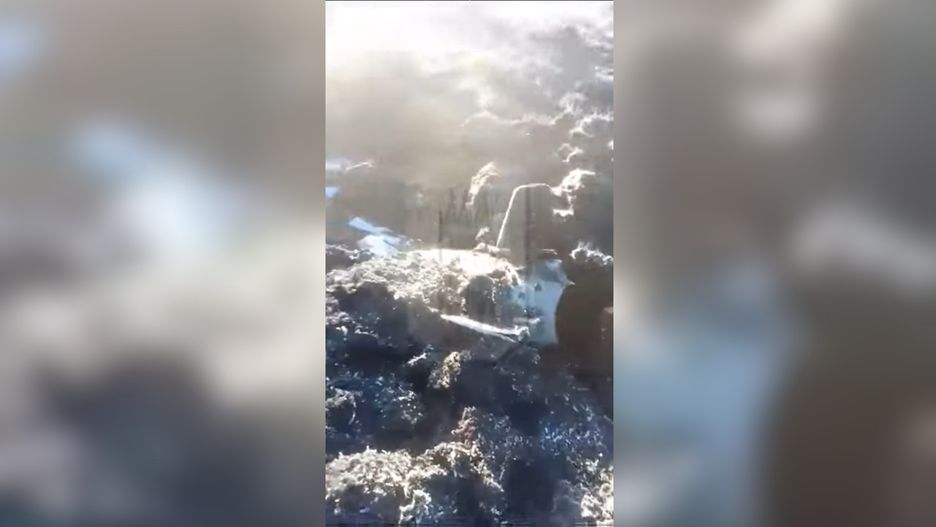 Rosyjski pocisk odnaleźli okoliczni mieszkańcy