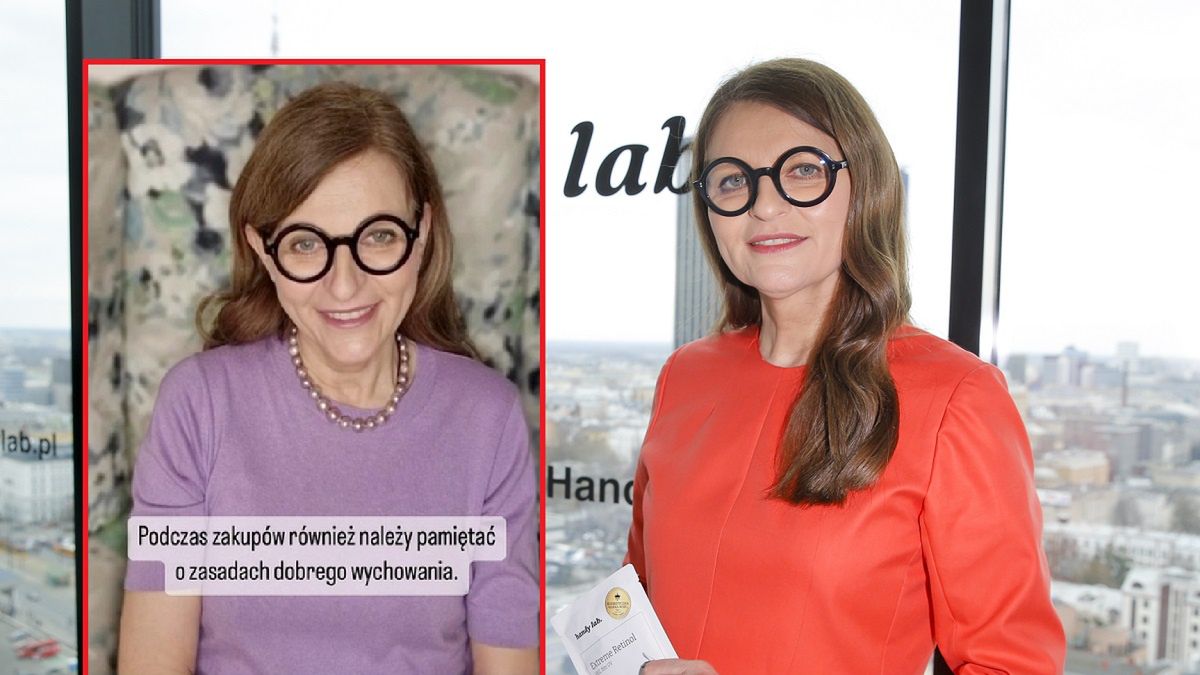 Kamińska-Radomska poucza przed zakupami. "Zachowanie niektórych klientów jest wyjątkowo naganne"