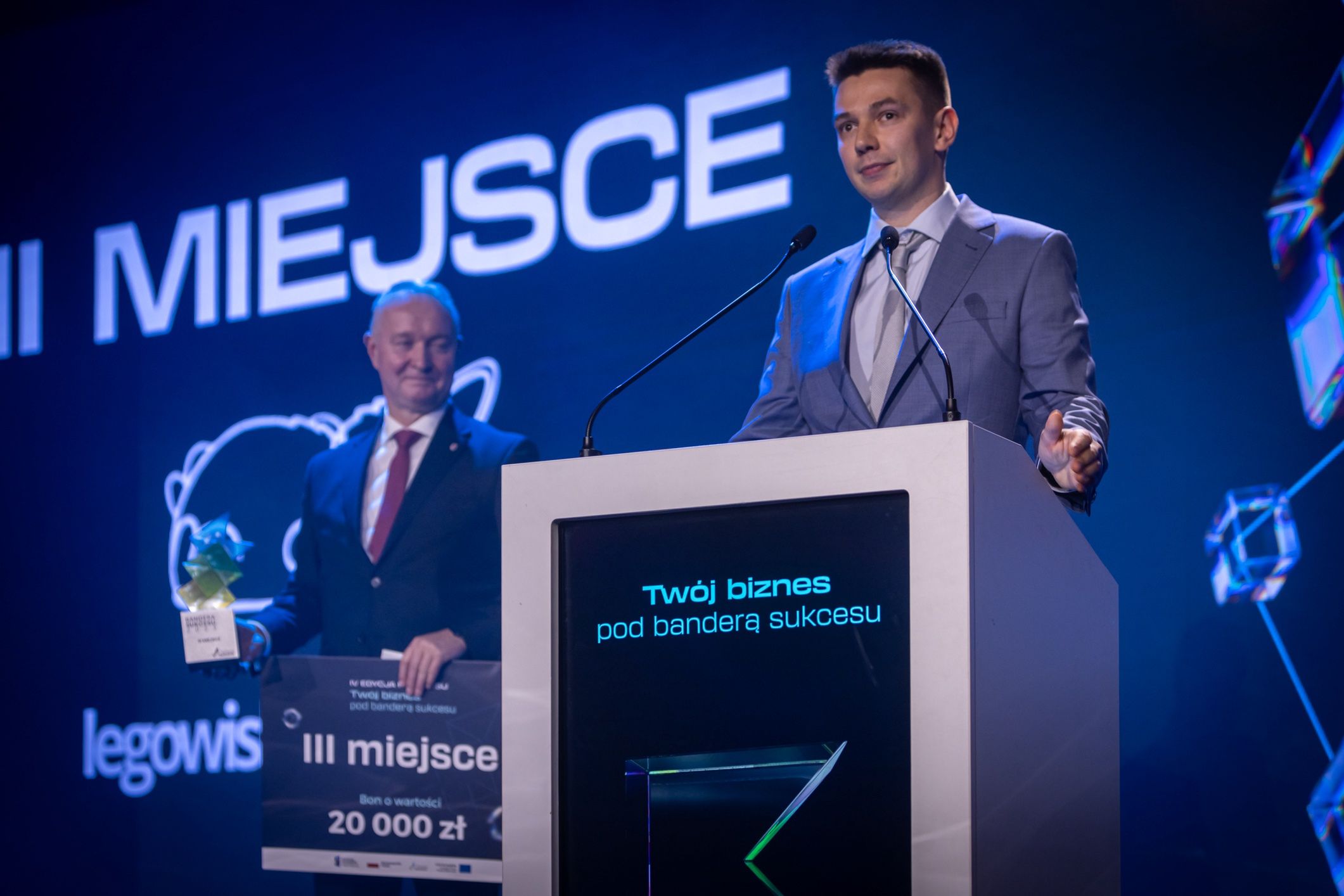 III miejsce - Rafał Buciak, właściciel firmy Statt, produkującej legowiska dla psów i kotów typu „antystresowa chmurka”.