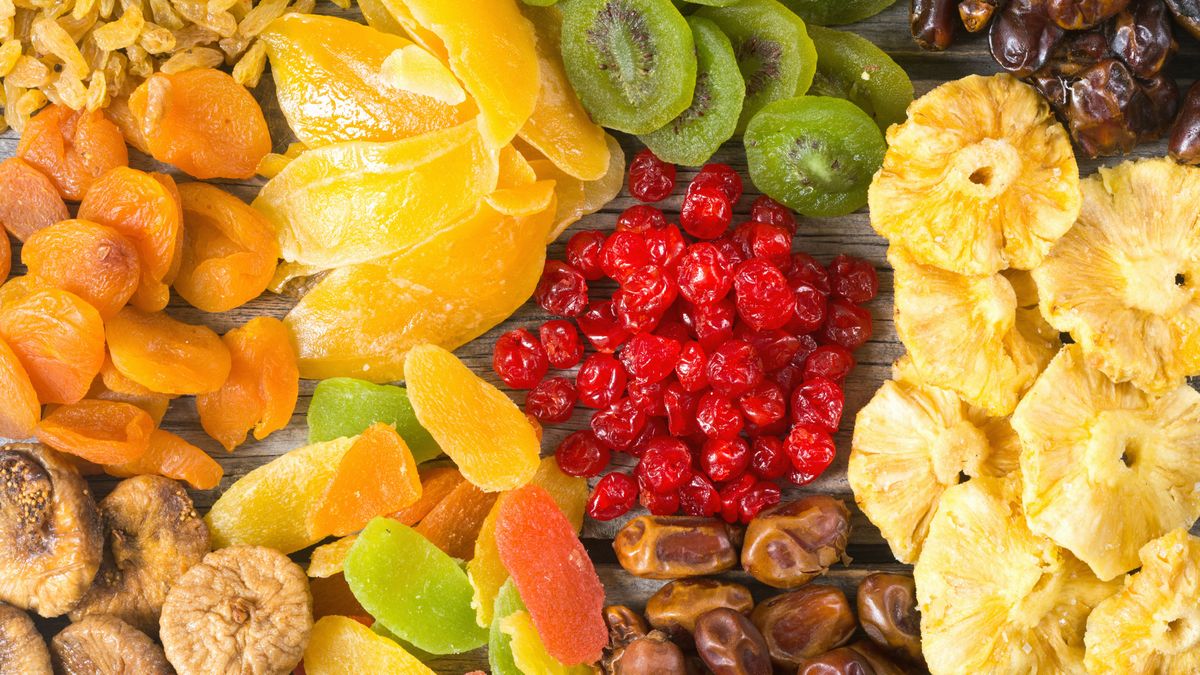 Suszone owoce