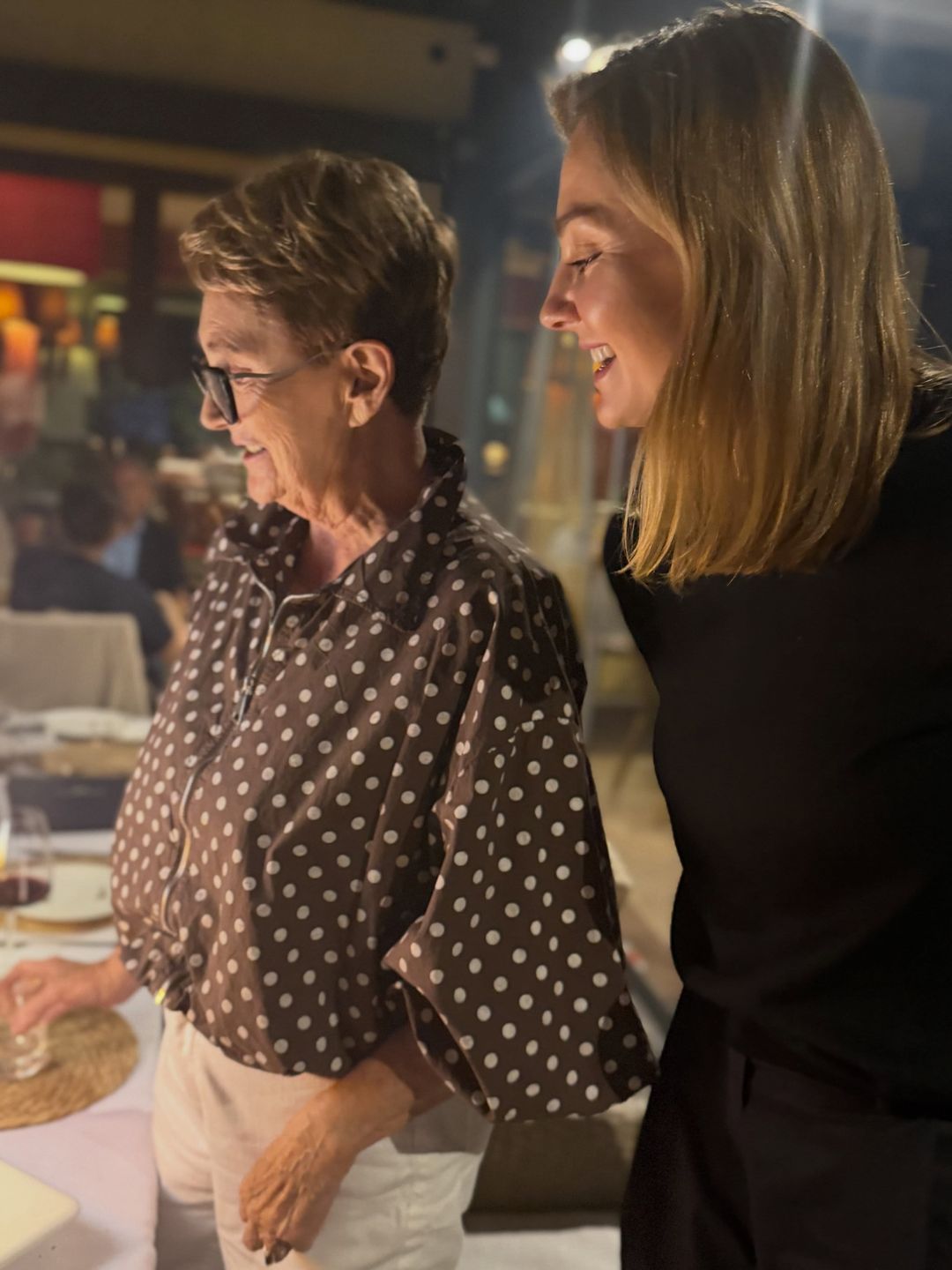 Małgorzata Socha z mamą 