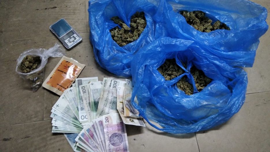 Warszawa. Policjanci znaleźli marihuanę