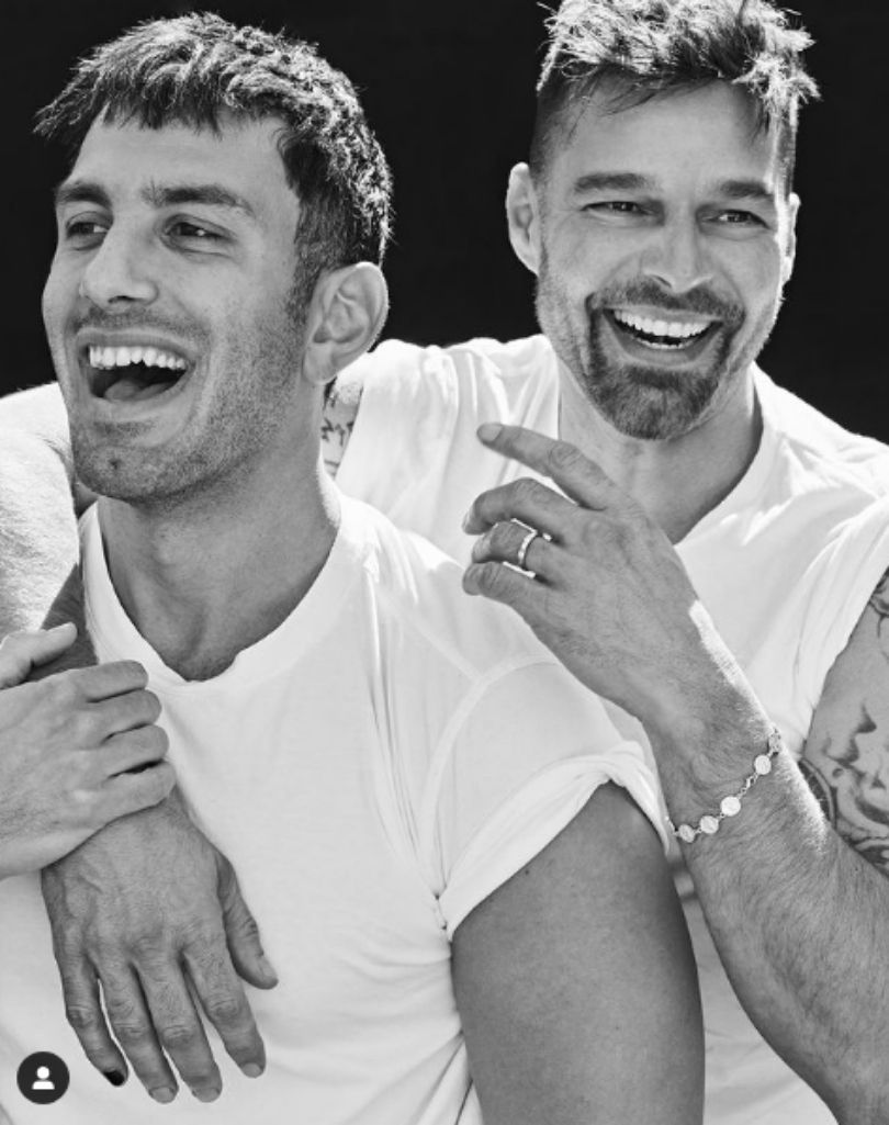 Ricky Martin z mężem w sesji dla magazynu "CAP 74024"