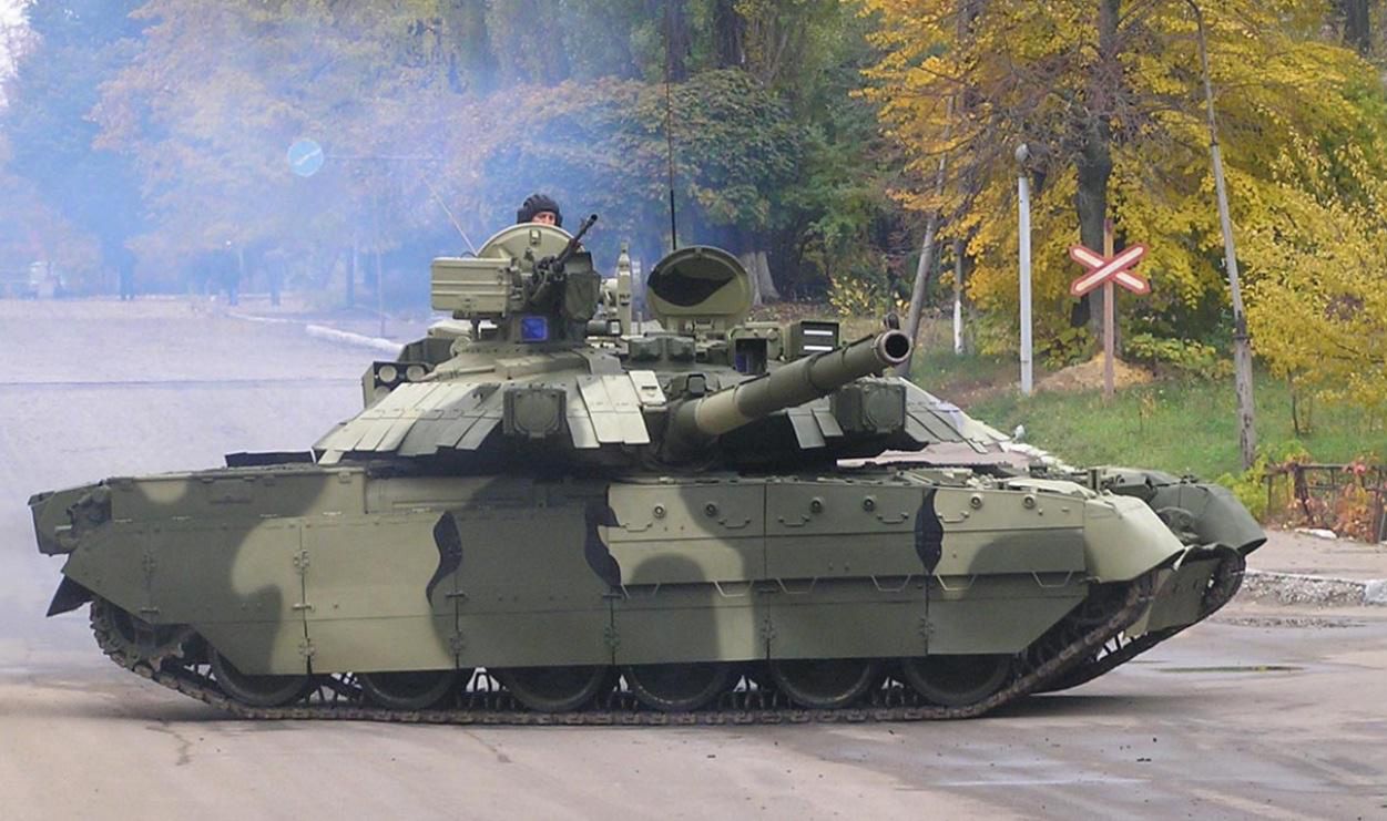Ukraiński czołg T-84U – najnowszy sprzęt ukraińskich pancerniaków już na froncie - Czołg T-84U
